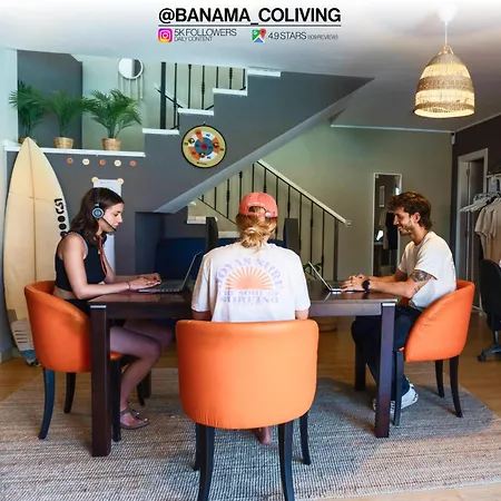 بيت ضيافة Banama Surfhouse - Coliving Coworking & Yoga