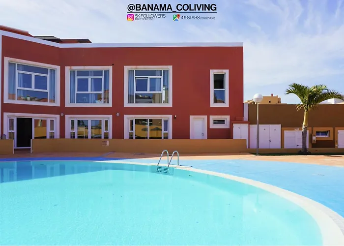 بيت ضيافة Banama Surfhouse - Coliving Coworking & Yoga *