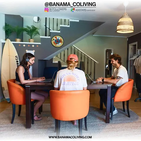 Banama Surfhouse - Coliving Coworking & Yoga Corralejo