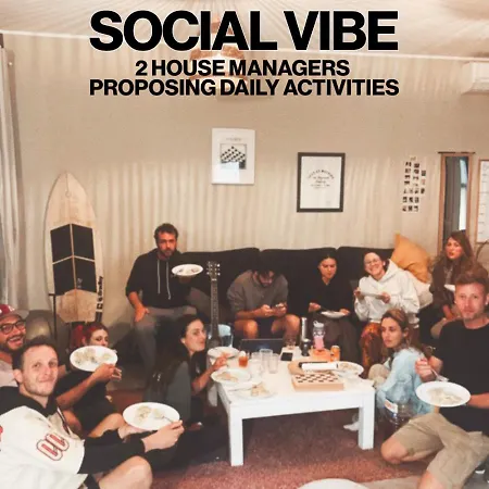 Casa de hóspedes Banama Surfhouse - Coliving Coworking & Yoga