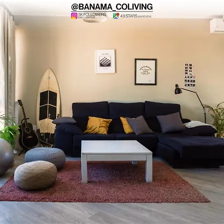 בית הארחה Banama Surfhouse - Coliving Coworking & Yoga *